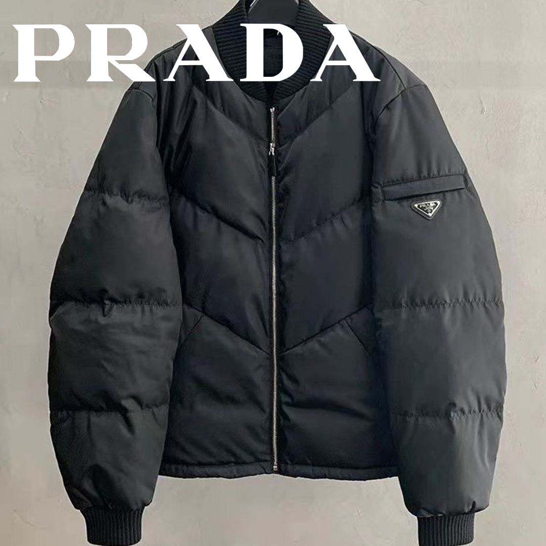 PRADA プラダ Re-Nylon リナイロン クロップド ジャケット