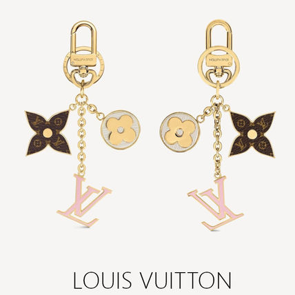 ギフトに》LOUIS VUITTON /LVロゴ キーホルダー バッグチャーム