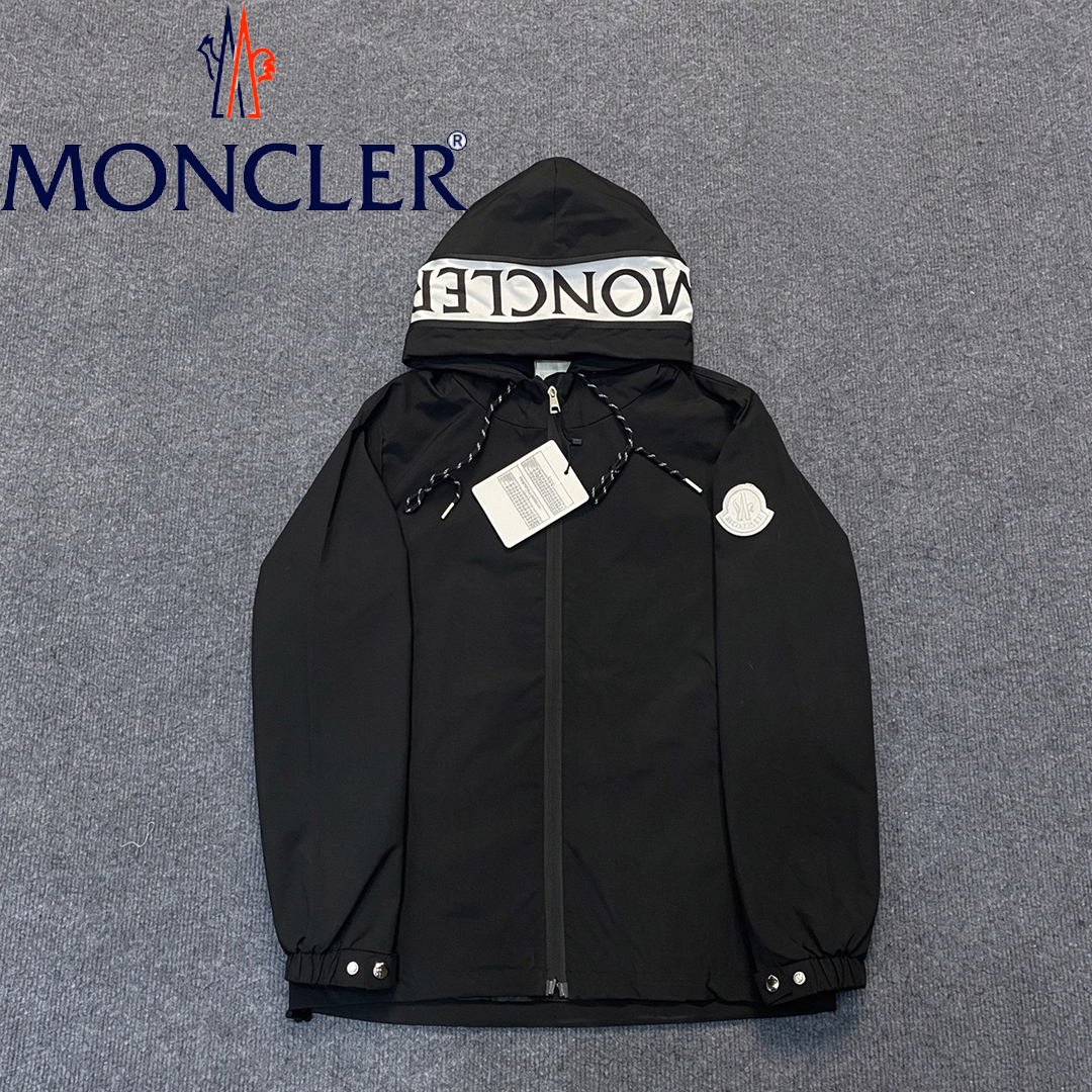 【2026 新作】MONCLER モンクレール 刺繍ロゴ ジャケット メンズ 高級アウター