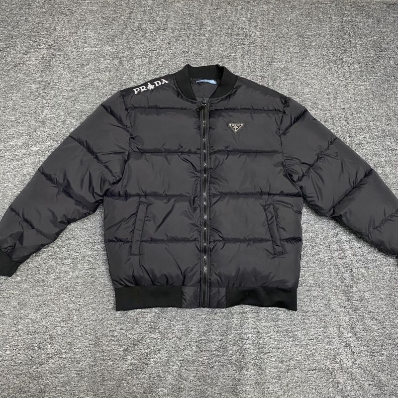 PRADA 男女兼用 プラダ風 三角ロゴ ボンバーパディングジャケット XS-5XL 秋冬アウター