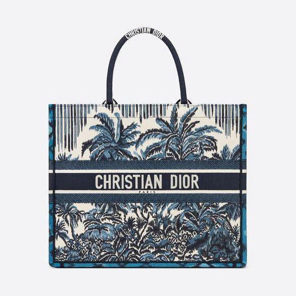 BOOK TOTE Palms エンブロイダリー