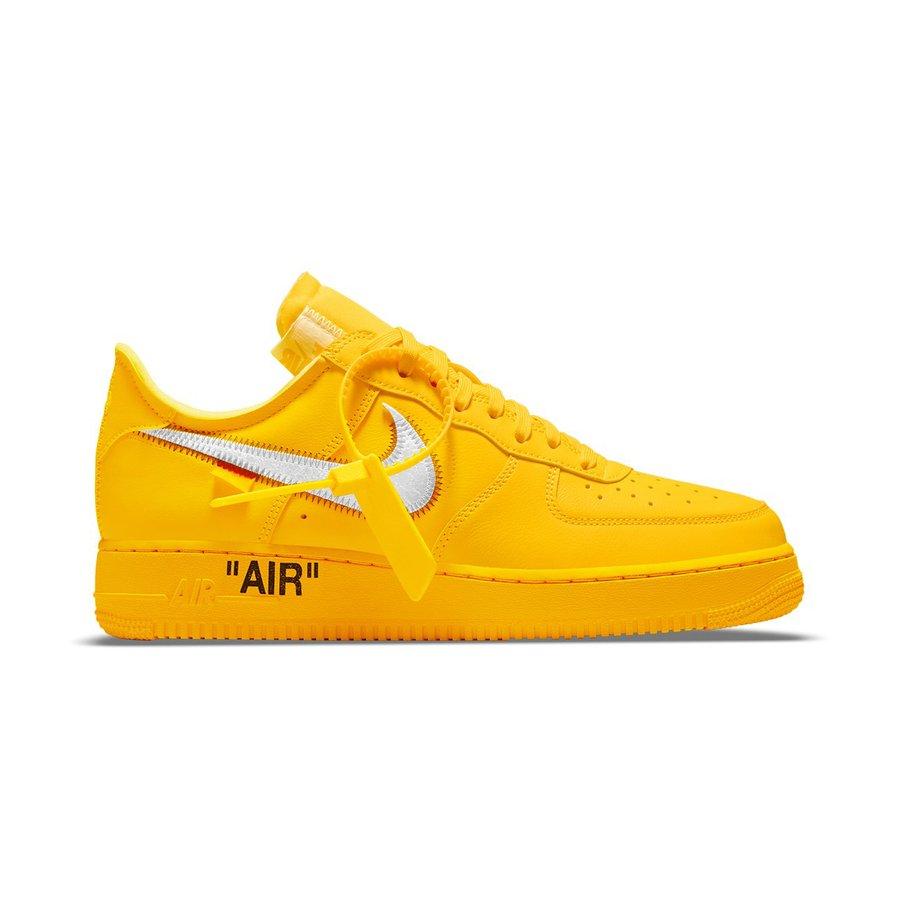 【送料無料】【正規品】オフホワイト×ナイキ エアフォース1 ゴールド Nike Air Force1 Low OFF-WHITE University Gold DD1876-700 【代金引換】