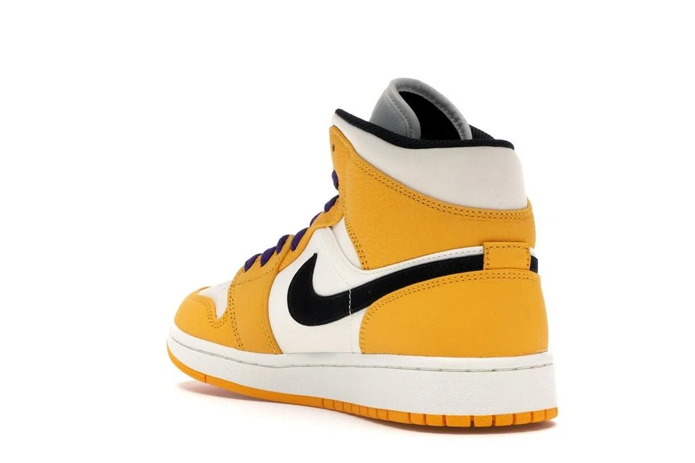 【送料無料】Air Jordan 1 Mid SE Lakers【代金引換】