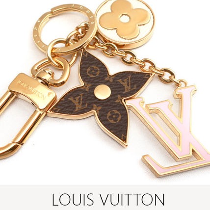 ギフトに》LOUIS VUITTON /LVロゴ キーホルダー バッグチャーム