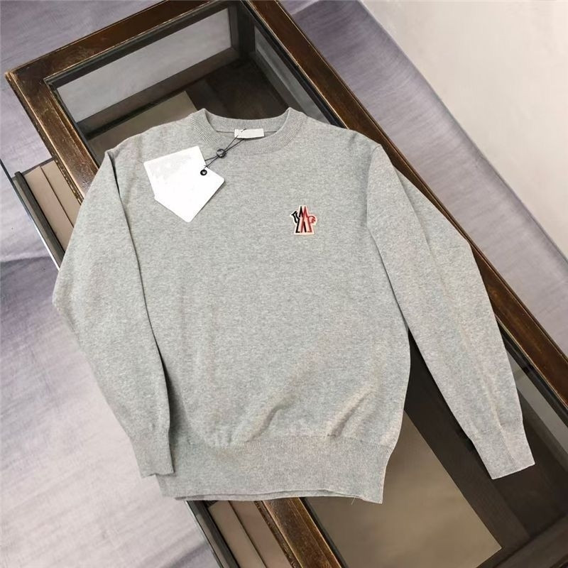MONCLER モンクレール ワッペンロゴ クルーネックスウェット 長袖 メンズ カジュアルトップス 3 カラー展開