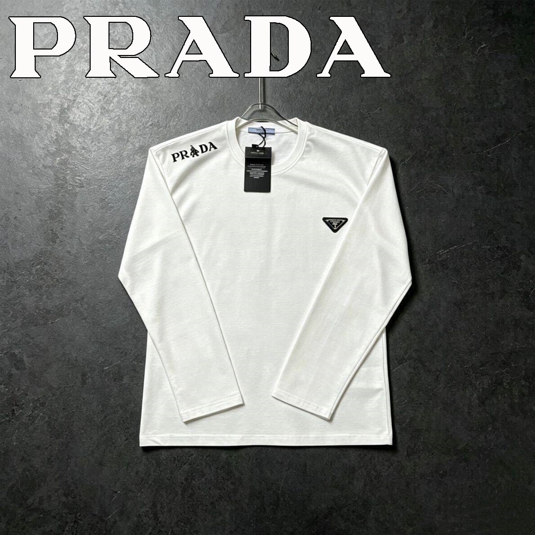 【PRADA】　トライアングルロゴ　スウェット