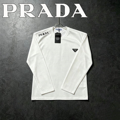 【PRADA】　トライアングルロゴ　スウェット