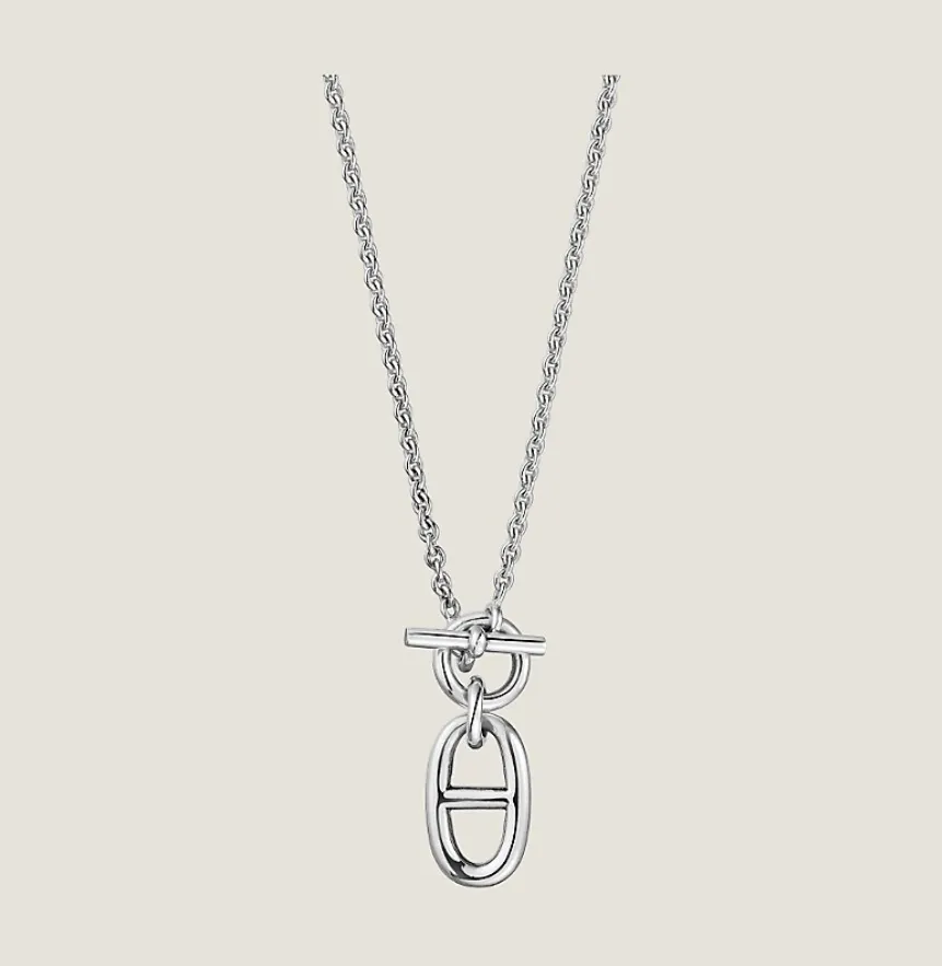大人気で入手困難【HERMES】シェーヌダンクル ネックレス