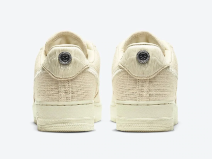【送料無料】STUSSY X NIKE AIR FORCE 1 LOW FOSSIL STONE【代金引換】