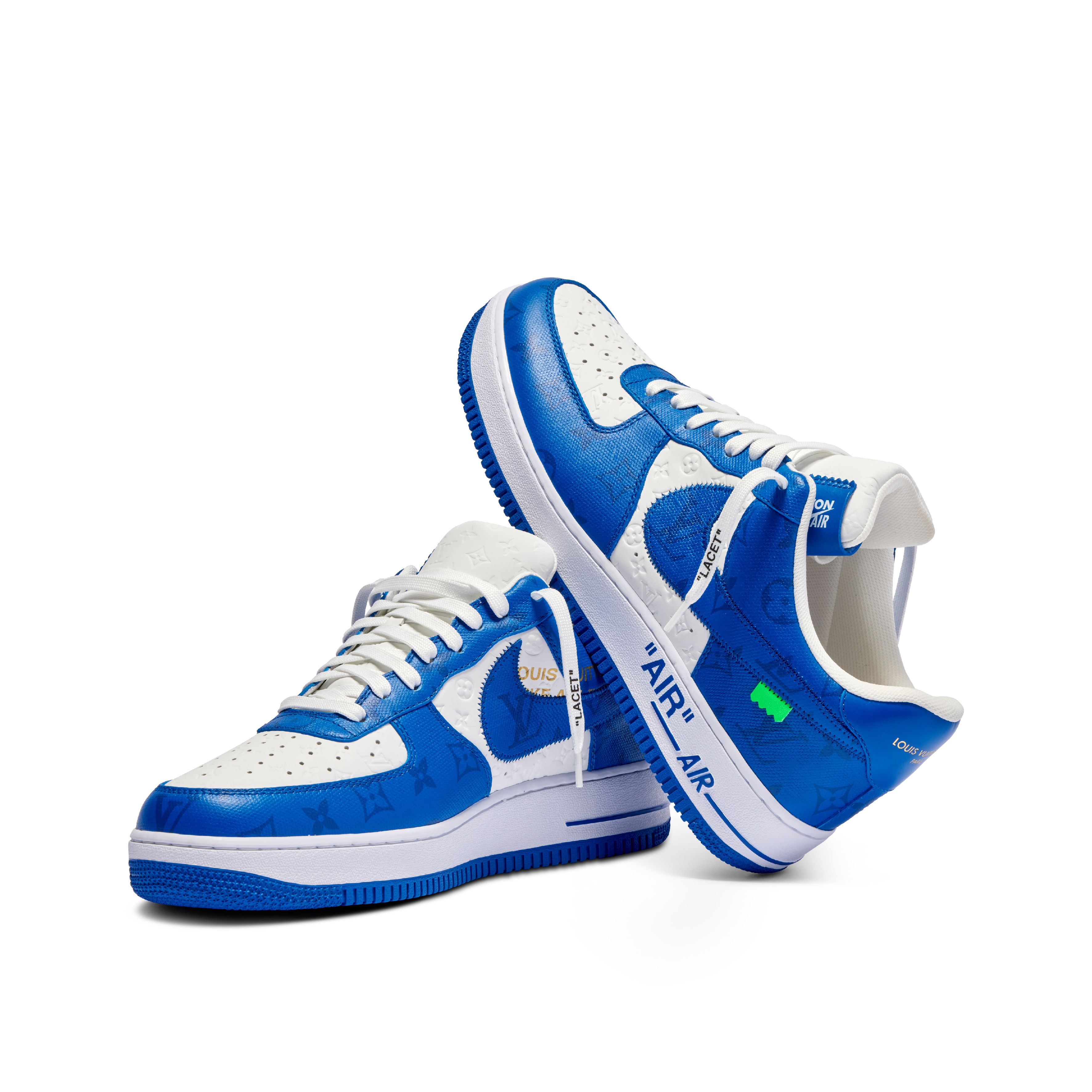 【新商品発売】【今年の新商品】LOUIS VUITTON X NIKE AIR FORCE1 LOW【本物保証】【代金引換】七色