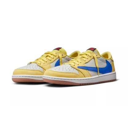 【人気急上昇で入手困難!七色】TRAVIS SCOTT X AIR JORDAN 1【本物の商品保証】【代金引換】