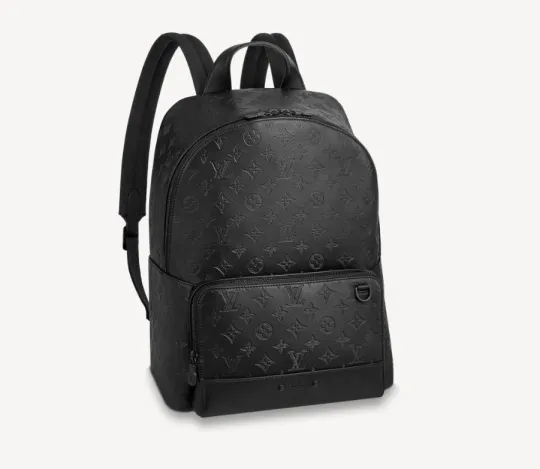 ヴィトン モノグラム リュック グレー 黒 シンプル 長財布 入る M46105 M46109
