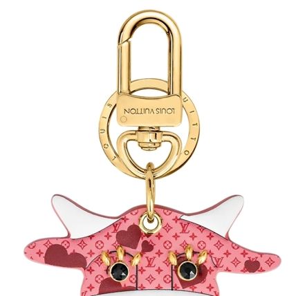 Louis Vuitton ポルト クレ・LVロデオ 牛☆レア