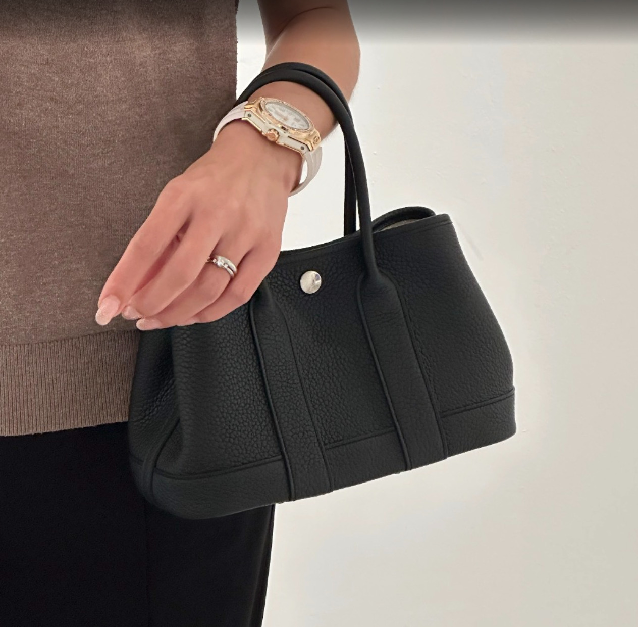 【コンパクトで可愛い♪】HERMES ガーデンパーティ 23 TPM