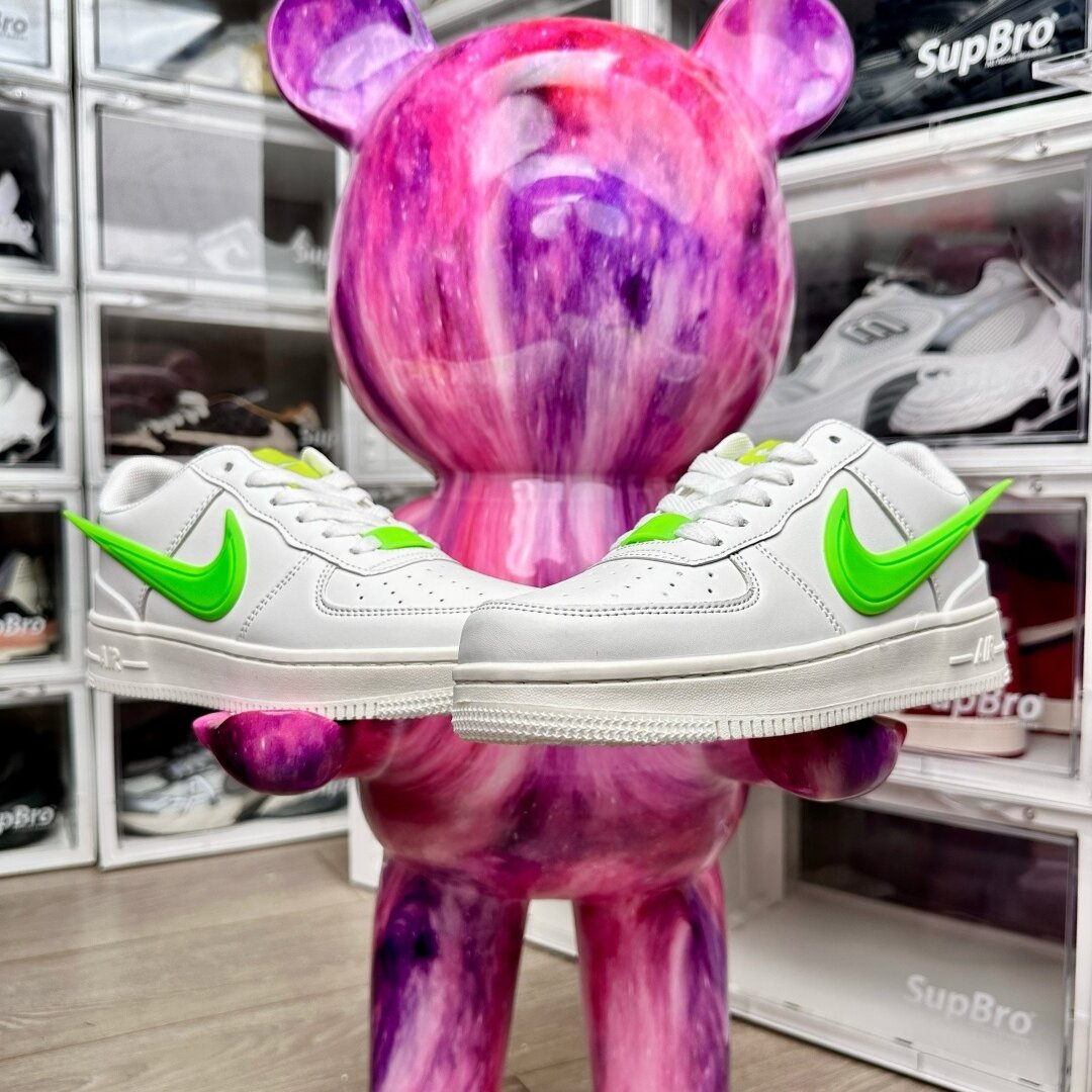Nike Air Force 1 “Big hook green apple/大きなフックの青リンゴ”