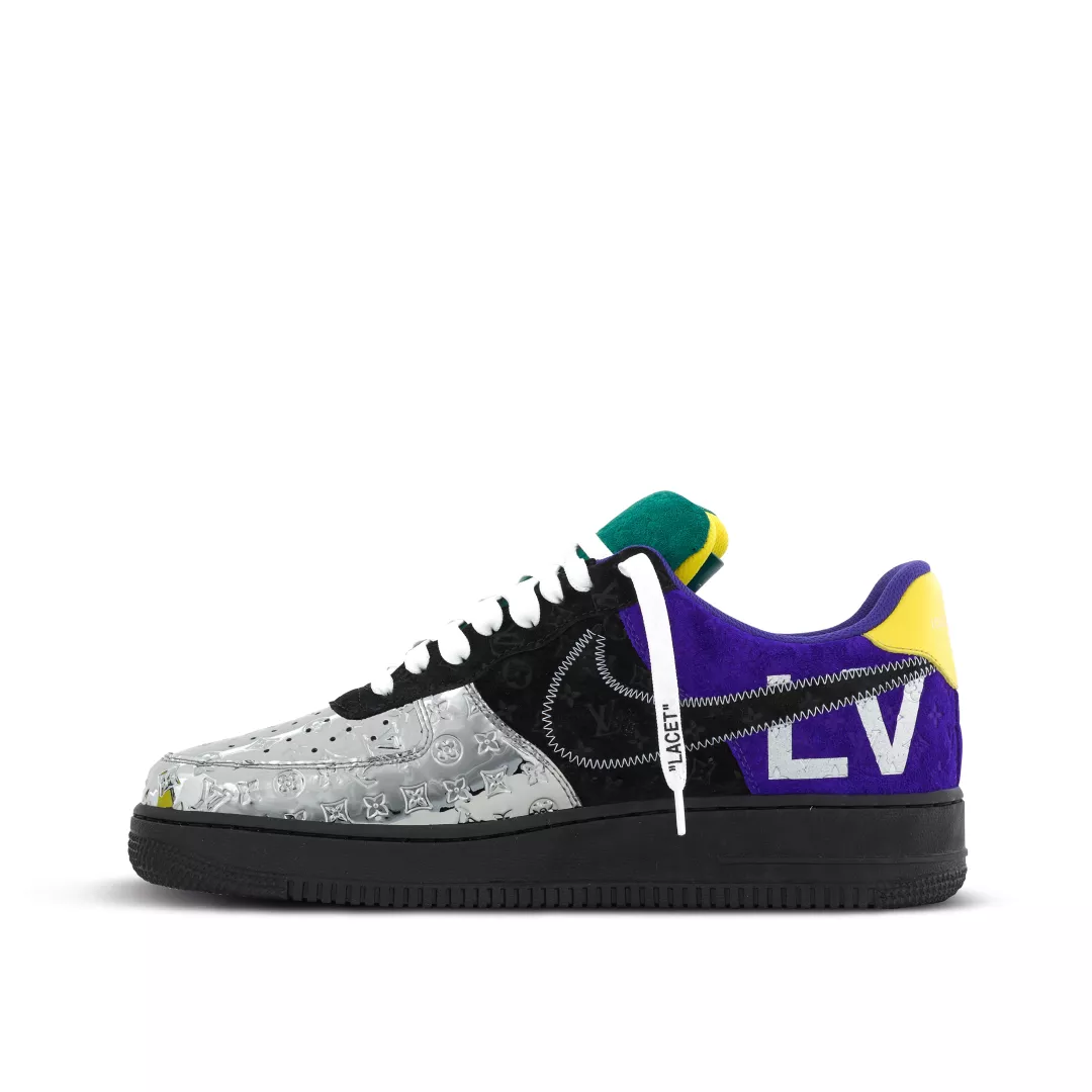 【新商品発売】【今年の新商品】LOUIS VUITTON NIKE AIR FORCE 1 LOW BY VIRGIL ABLOH BLAC