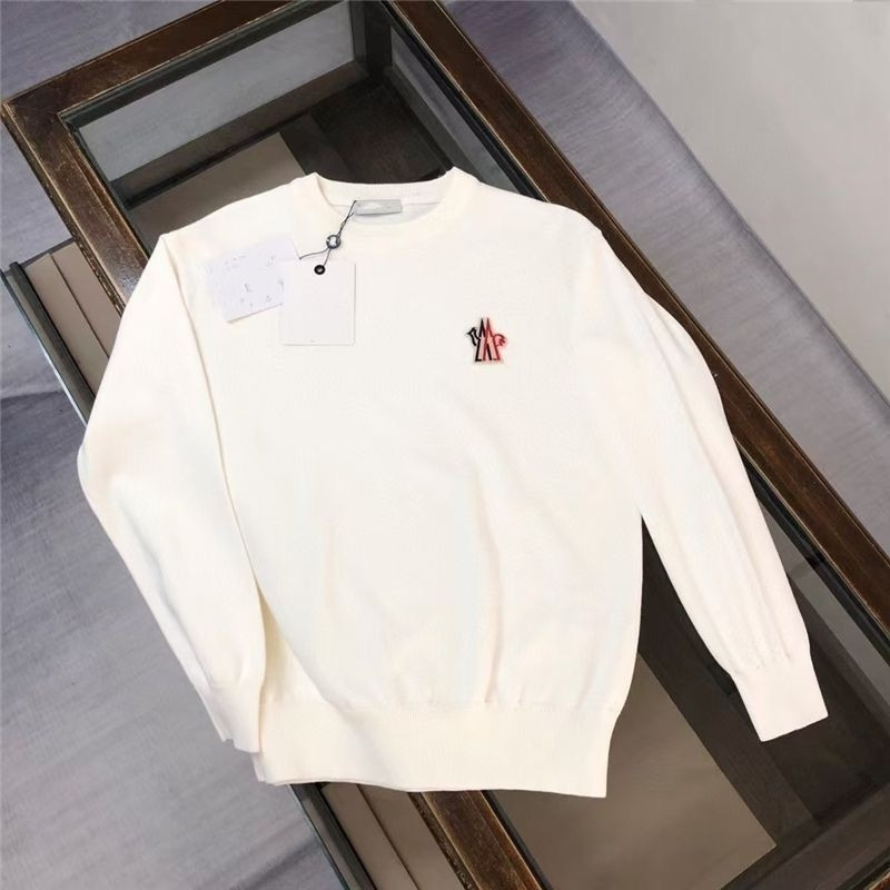 MONCLER モンクレール ワッペンロゴ クルーネックスウェット 長袖 メンズ カジュアルトップス 3 カラー展開