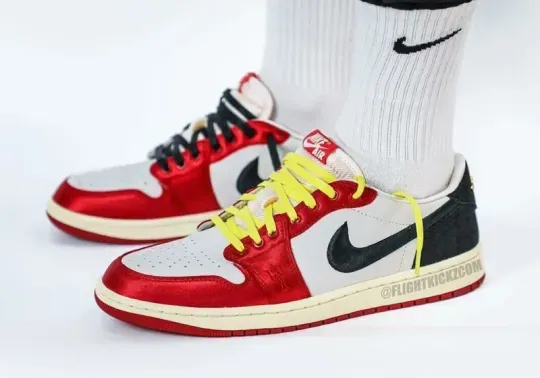 2024最新作★マイケル・ジョーダンの息子 マーカス主宰 Trophy Room x Air Jordan 1 Low の最新作 “Rookie Card - Away” が発売