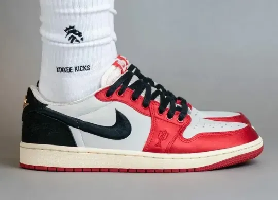 2024最新作★マイケル・ジョーダンの息子 マーカス主宰 Trophy Room x Air Jordan 1 Low の最新作 “Rookie Card - Away” が発売