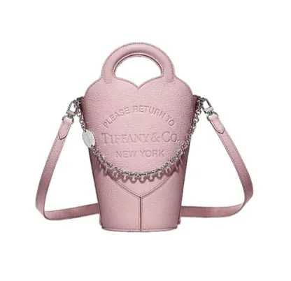 ◆新商品◆【TIFFANY & CO】ティファニーハートモチーフ ミニトートバッグ◆本物保証◆ ◆代金引換◆