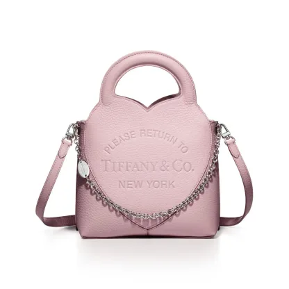 ◆新商品◆【TIFFANY & CO】ティファニーハートモチーフ ミニトートバッグ◆本物保証◆ ◆代金引換◆