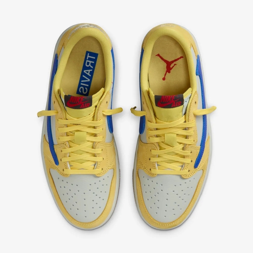 【ナイキ】Nike Jordan 1 x Travis Scott Low Canaryカナリー