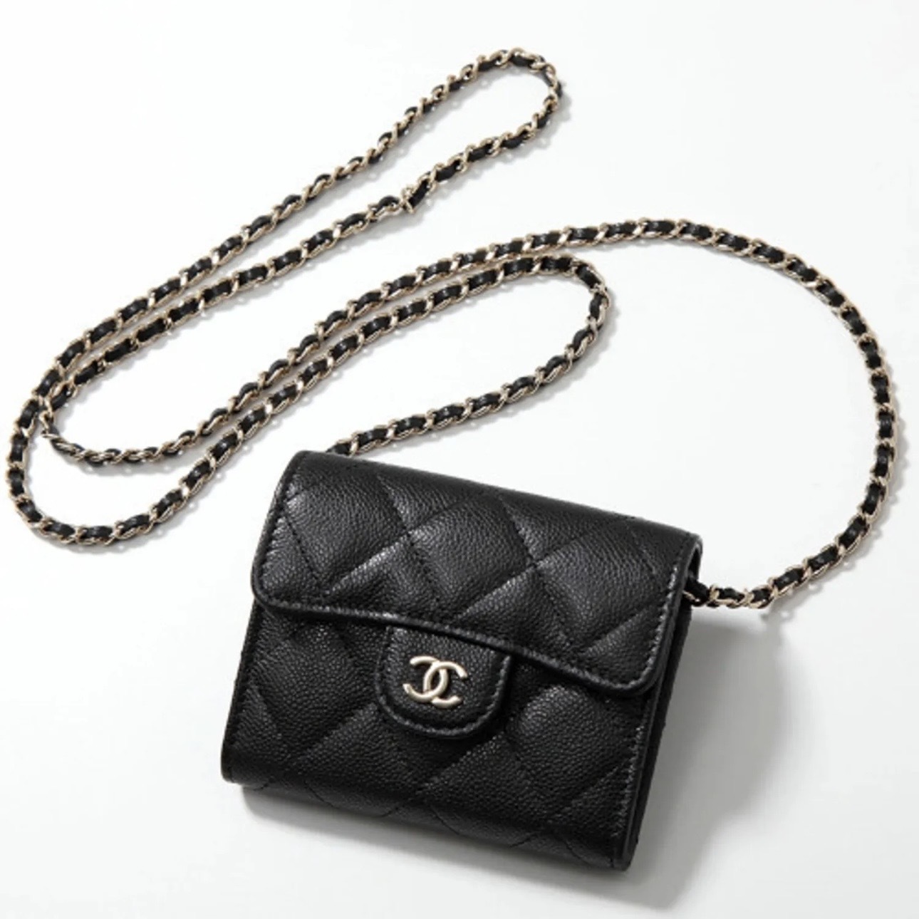 Chanel 23ss デニムバッグ アーガイル柄
