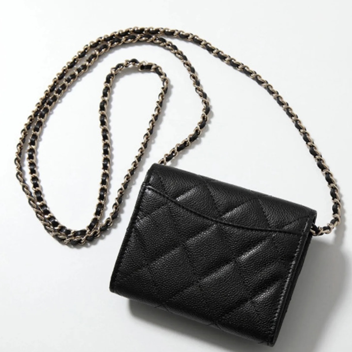 Chanel 23ss デニムバッグ アーガイル柄