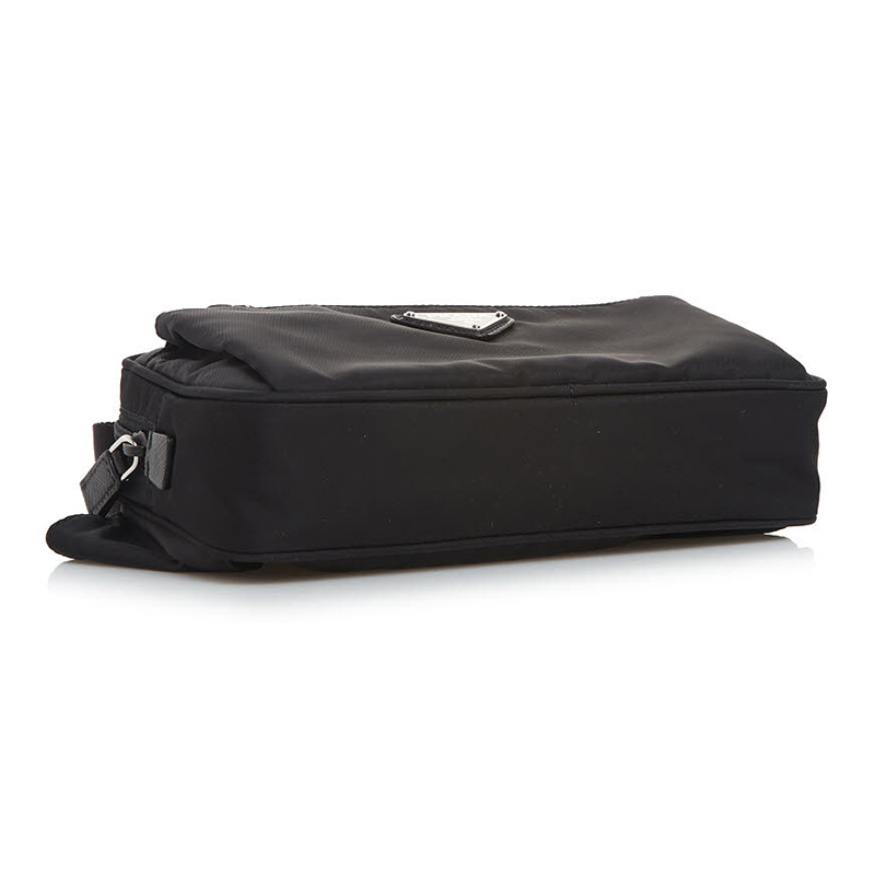 ★送料関税込★PRADA Re-Nylon サフィアーノレザー ボディバッグ