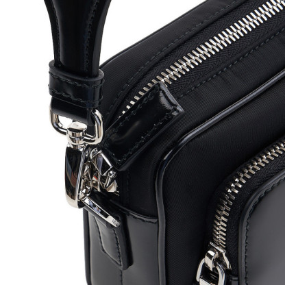 ♦PRADA♦Re-Nylon ブラッシュドレザークロスバッグ