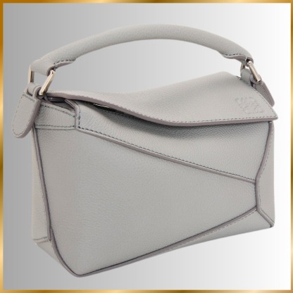 関税送料込国内発送★LOEWEパズルバッグ ミニ（ソフトグレインカーフ）