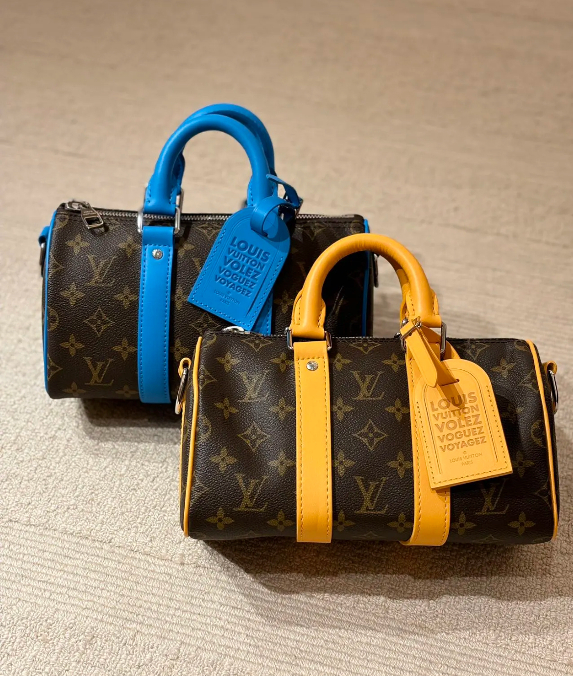 【色鮮やか☆】Louis Vuitton キーポル・バンドリエール 25