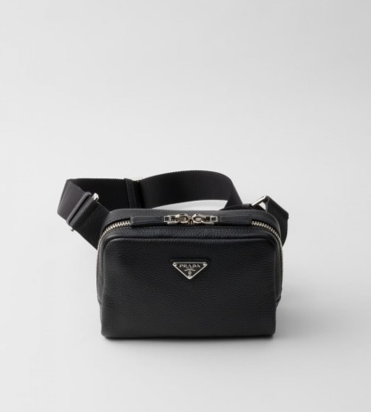 【PRADA】ヴィッテロダイノレザー ショルダーバッグ ブラック