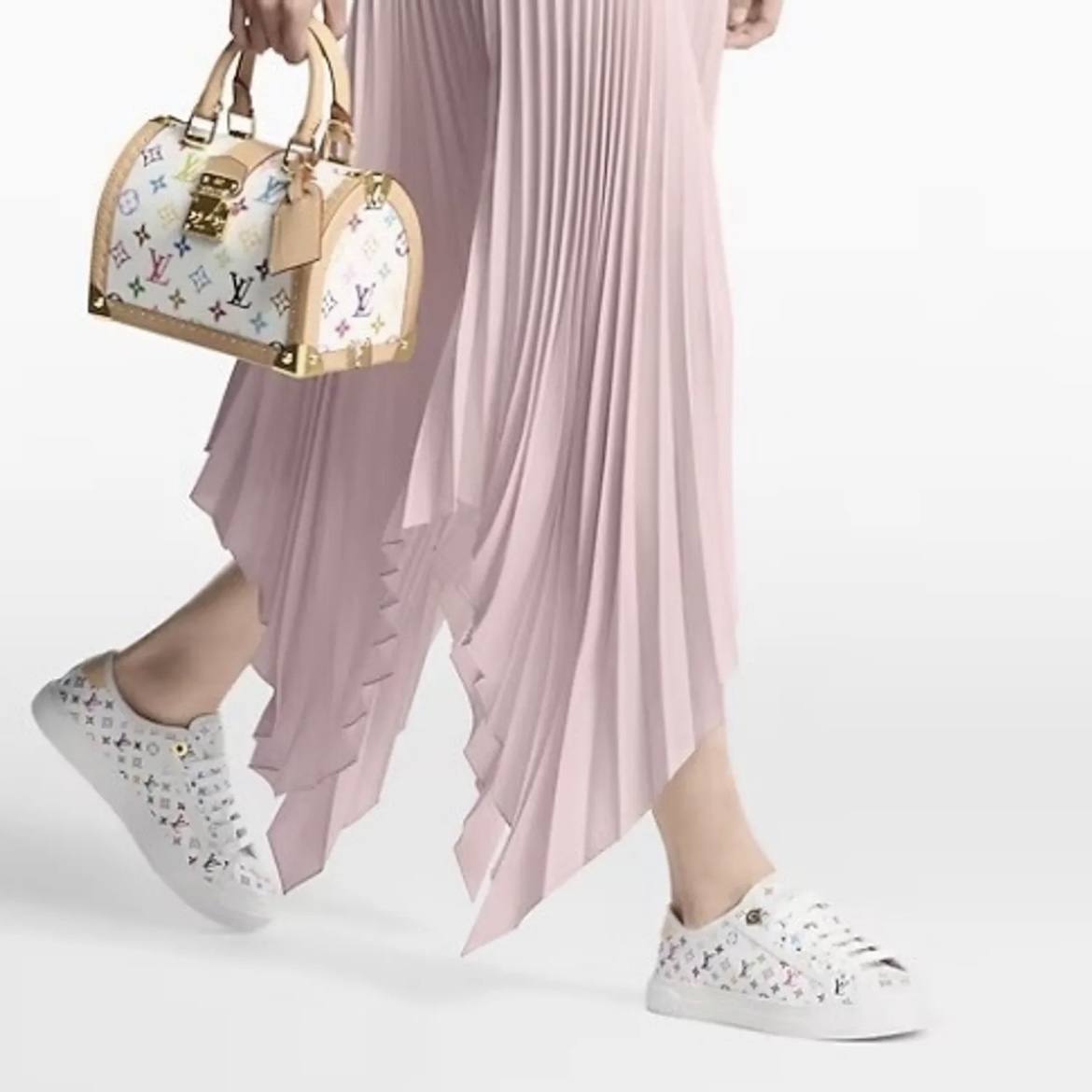 足元オシャレ☆限定コラボ【LOUIS VUITTON】スニーカー 靴