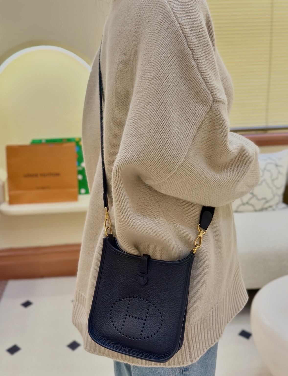 【関税なしですぐ届く♪】HERMES ミニ エヴリン16 TPM