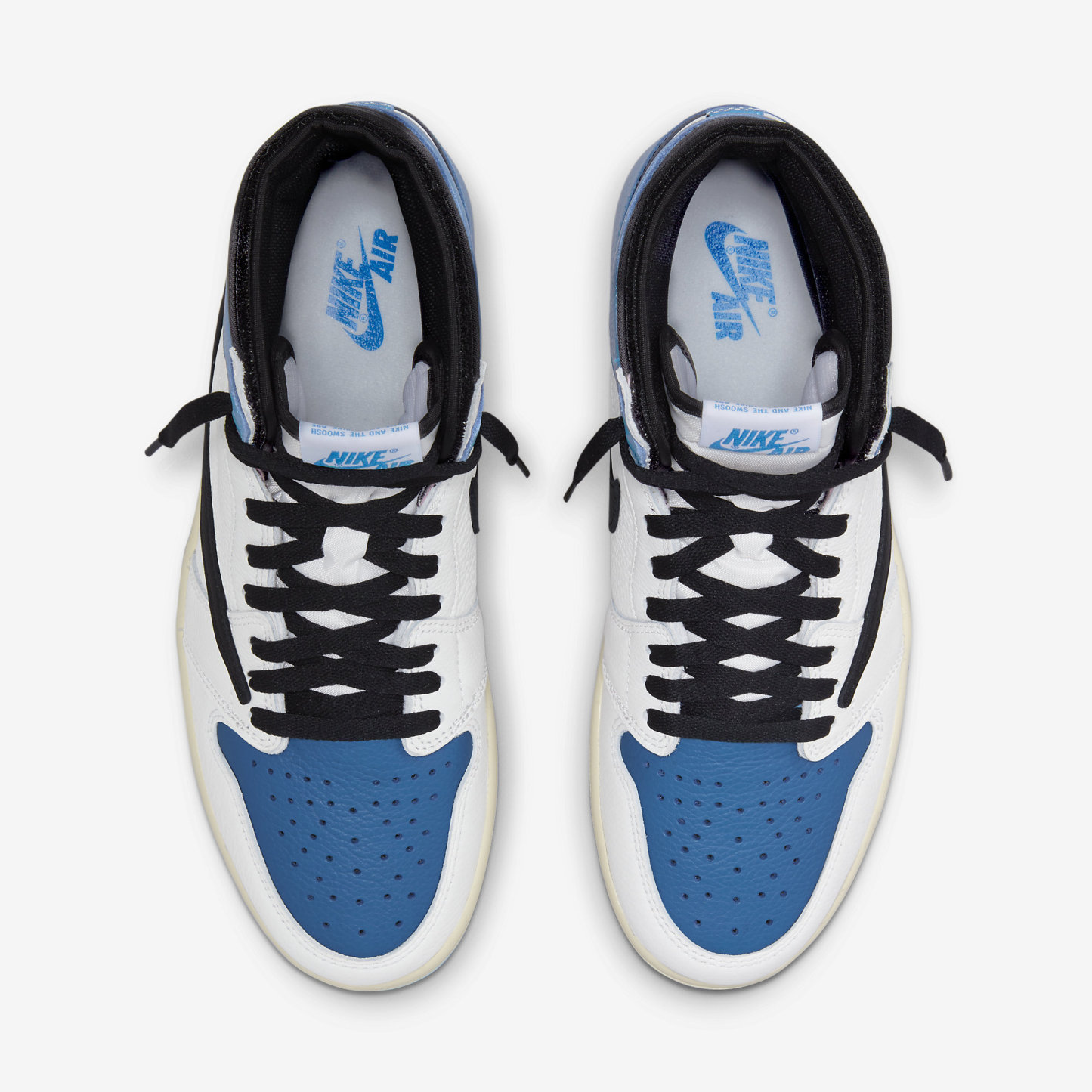 Nike × Travis Scott × Fragment Air Jordan 1 High コラボ