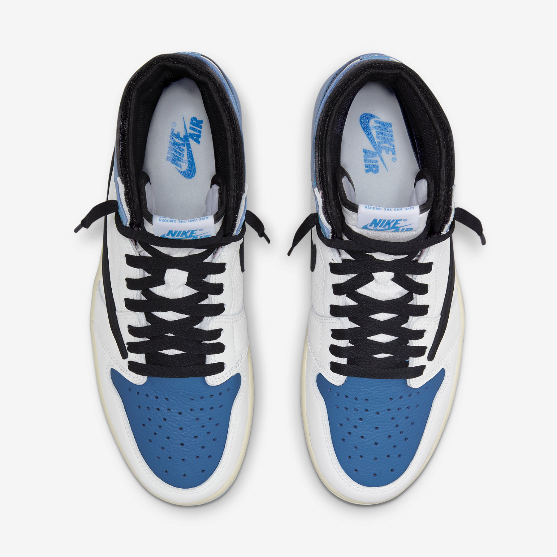 Nike × Travis Scott × Fragment Air Jordan 1 High コラボ