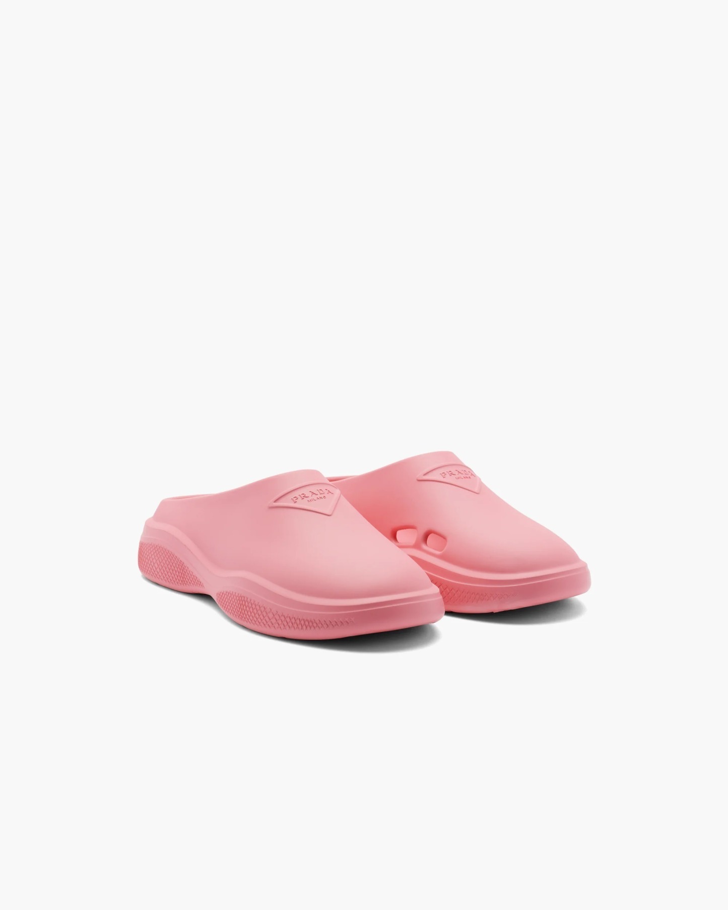 ★大人気★PRADA 【直営店】 新作 Foam rubber mules ミュール