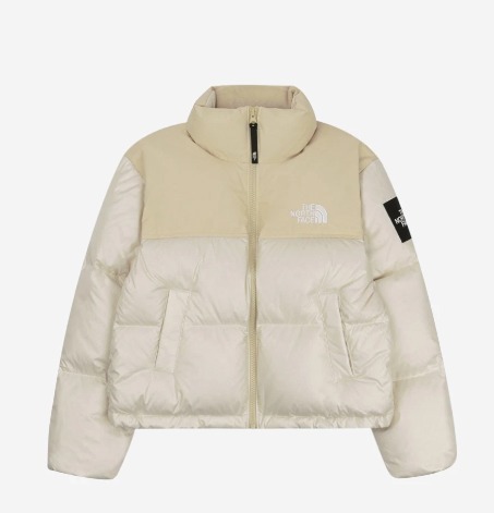[ノースフェイス]☆W'S NOVELTY NUPTSE ダウンジャケット☆CREAM