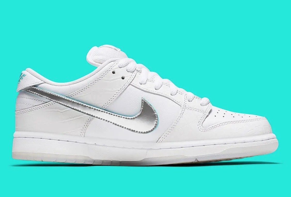 Nike Dunk SB Low Diamond Supply Co. White"Tiffany"