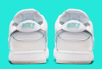 Nike Dunk SB Low Diamond Supply Co. White"Tiffany"