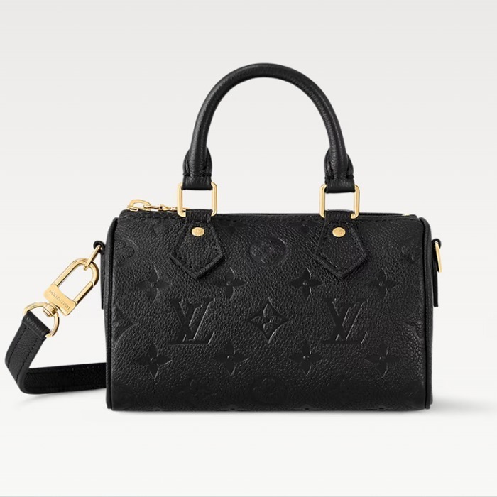 【大人気アンプラントレザー！】LOUIS VUITTON ナノ スピーディ