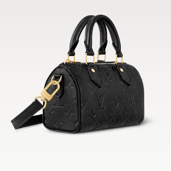 【大人気アンプラントレザー！】LOUIS VUITTON ナノ スピーディ