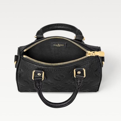 【大人気アンプラントレザー！】LOUIS VUITTON ナノ スピーディ