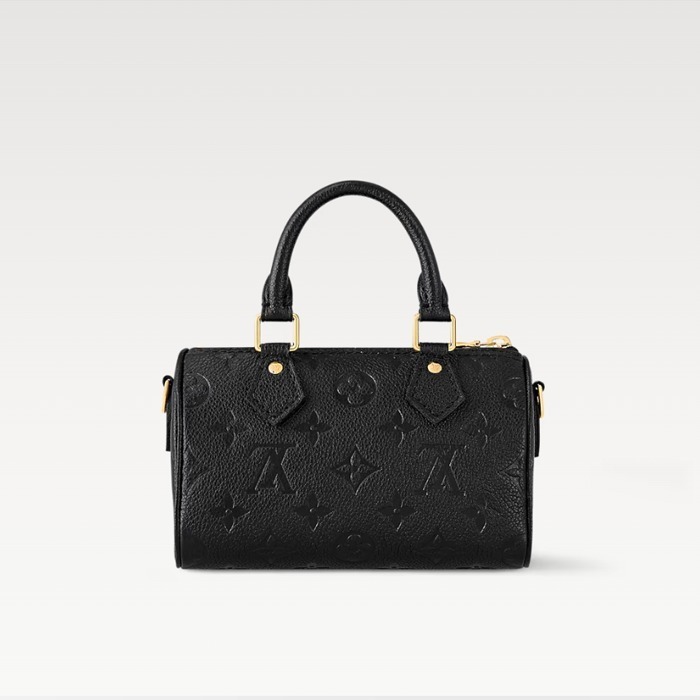 【大人気アンプラントレザー！】LOUIS VUITTON ナノ スピーディ