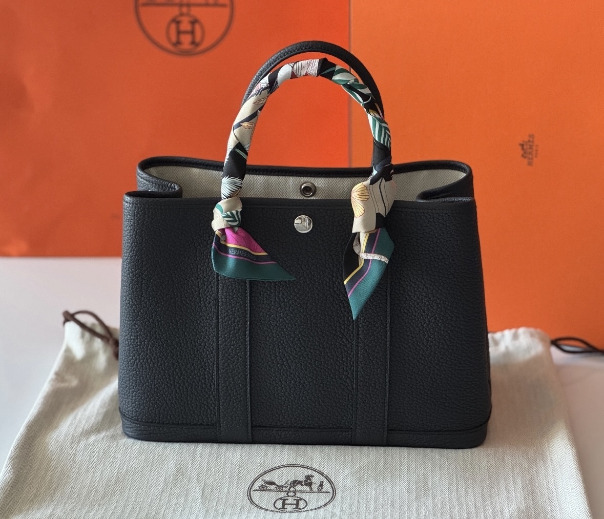 【一生モノ♢カラバリ◎】HERMES【ガーデンパーティ30】TPM