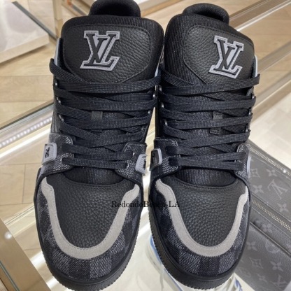 【お洒落ブラック】★LOUIS VUITTON★Trainer スニーカー