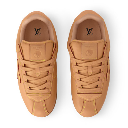 【上品なスタイル】Louis Vuitton☆LV バターソフト スニーカー