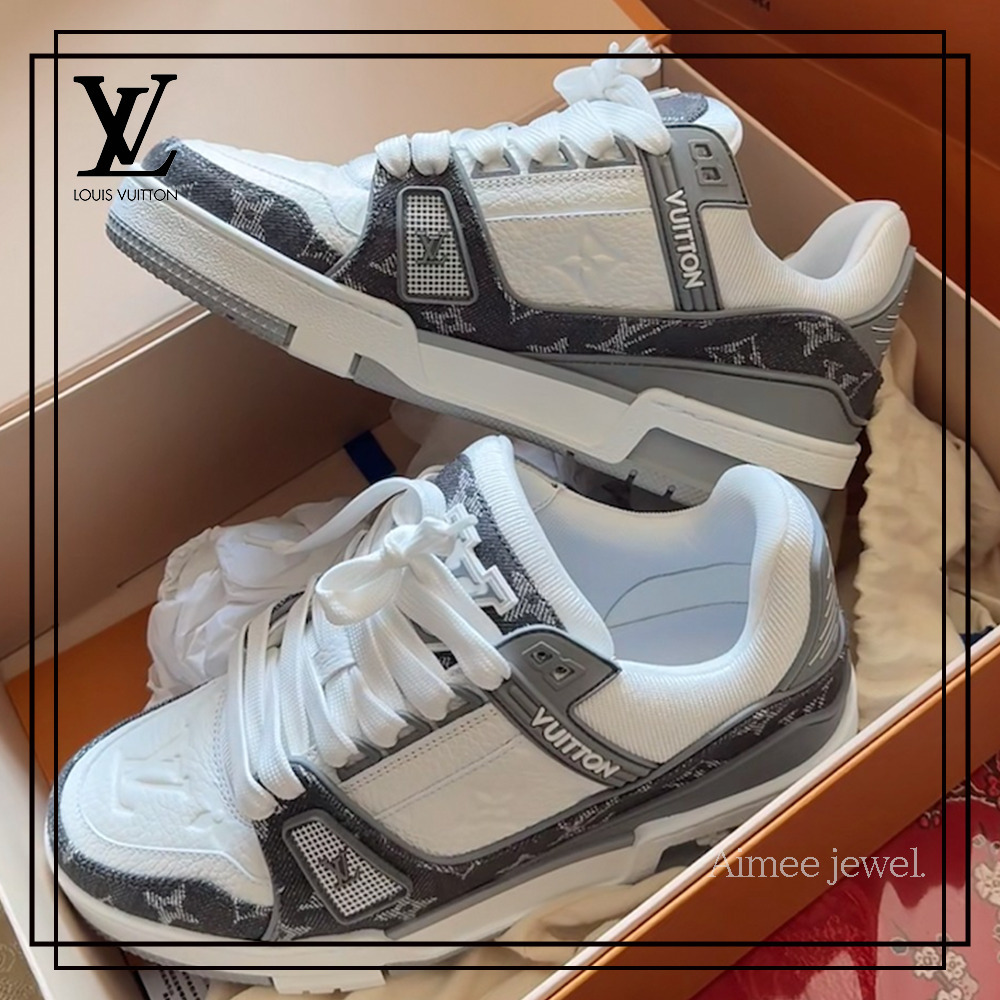 ＊オシャレ【Louis Vuitton】LV トレイナー・ライン スニーカー