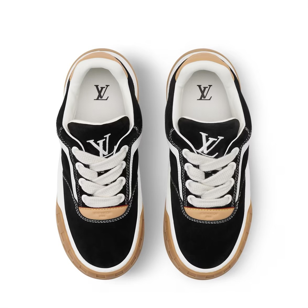 *LV*チルトスニーカー メンズ シンプルロゴ Tilted ダミエソール